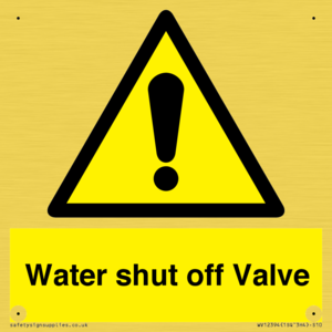 Water shut off Valve